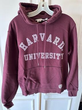 H&M Maroon Harvard University Pullover Hoodie